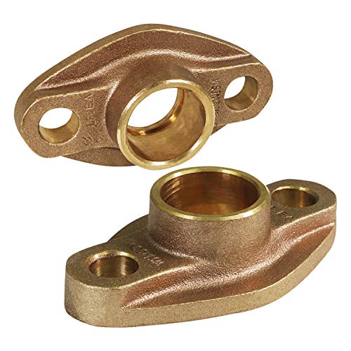 Image of Midline Valve XNGT112-OM-5 Water Meter Flange 1-1 /2 in. SWT Connection Bronze (5 Pack), 1-1 /2 inch FIP