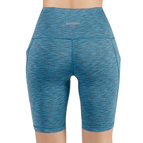 image for ODODOS High Waist Out Pocket Yoga Short Tummy Control Workout Running 