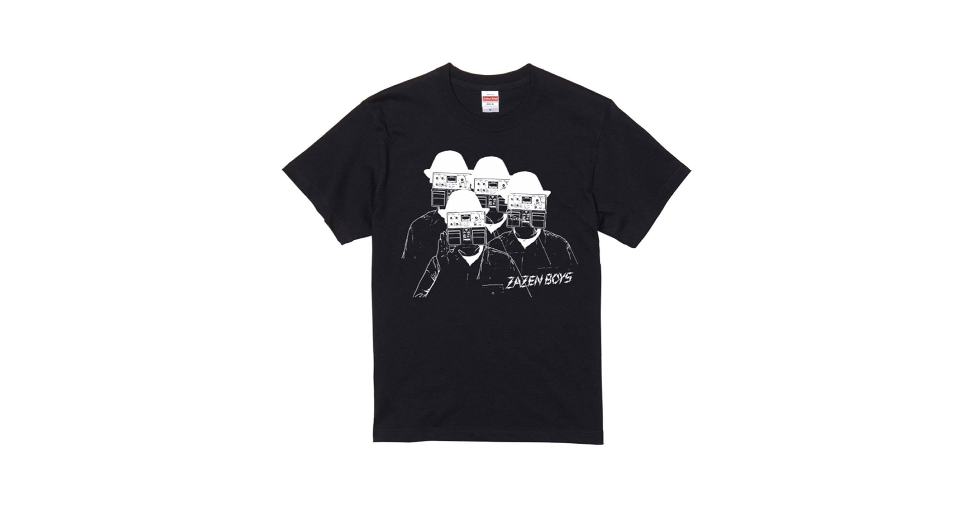 Amazon.co.jp: ZAZEN BOYS Tシャツ 黒 らんど XLサイズ