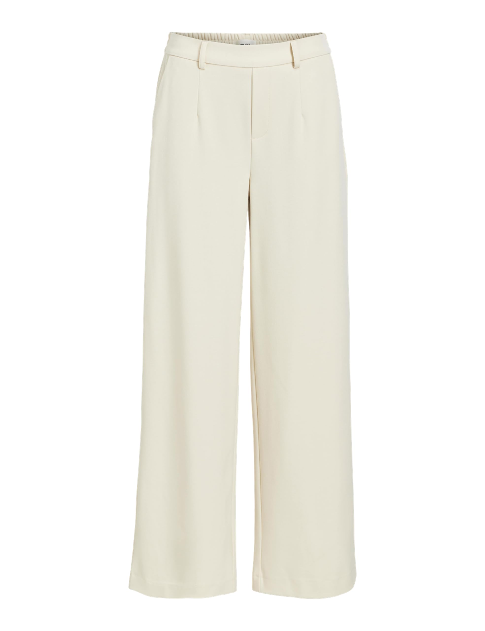 Object Women's Objlisa Wide Pant Noos, Sandshell, 12