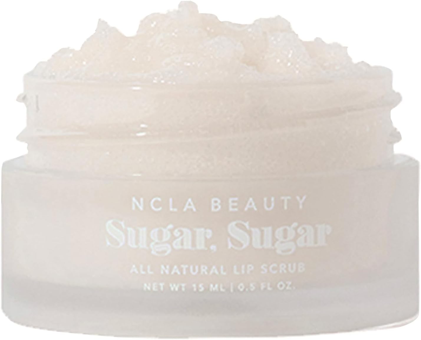 NCLA - Natural Sugar, Sugar Lip Scrub | Vegan, Cruelty-Free, Clean Skincare (Birthday Cake)