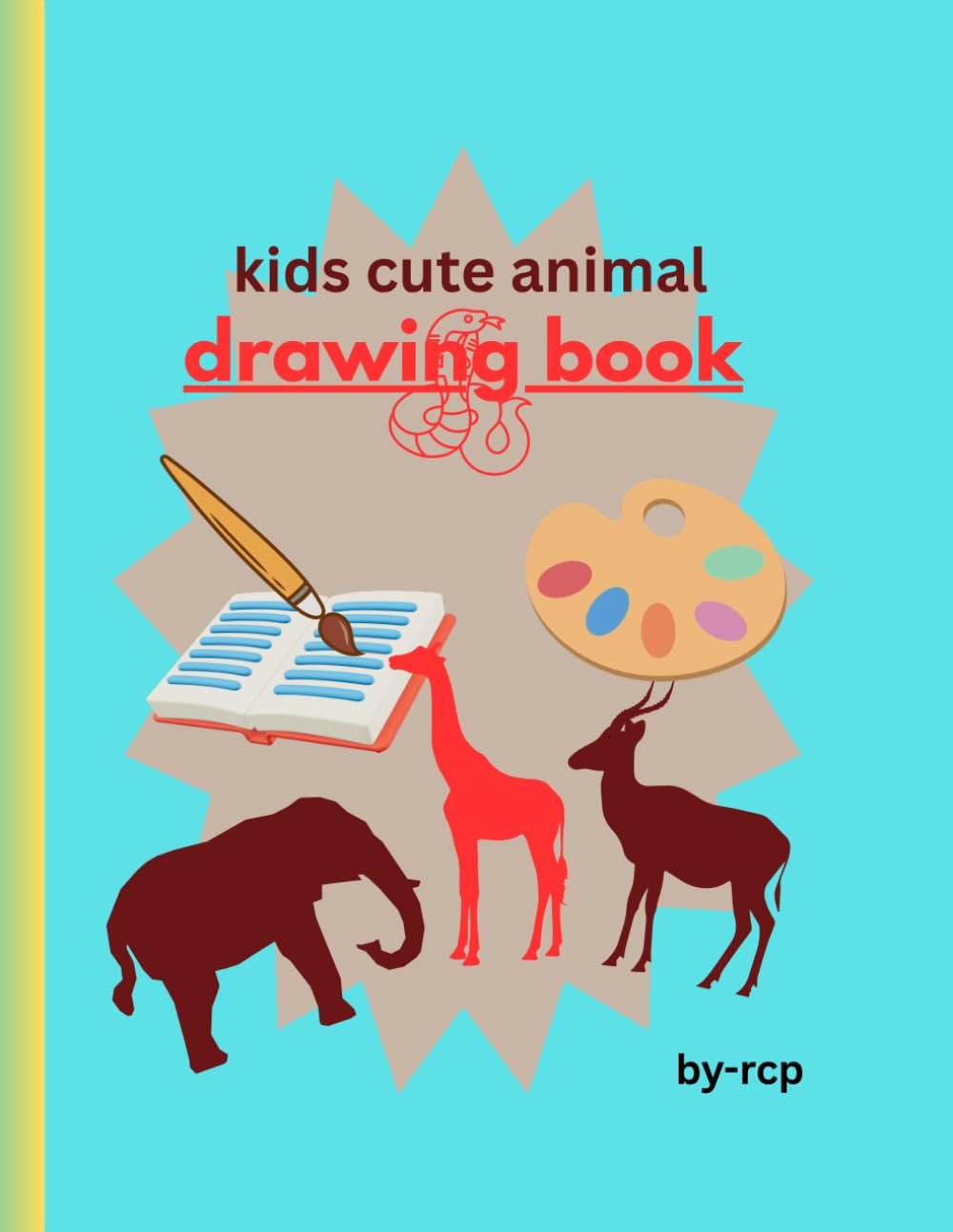 My Cute Animal Word - kids activity Book