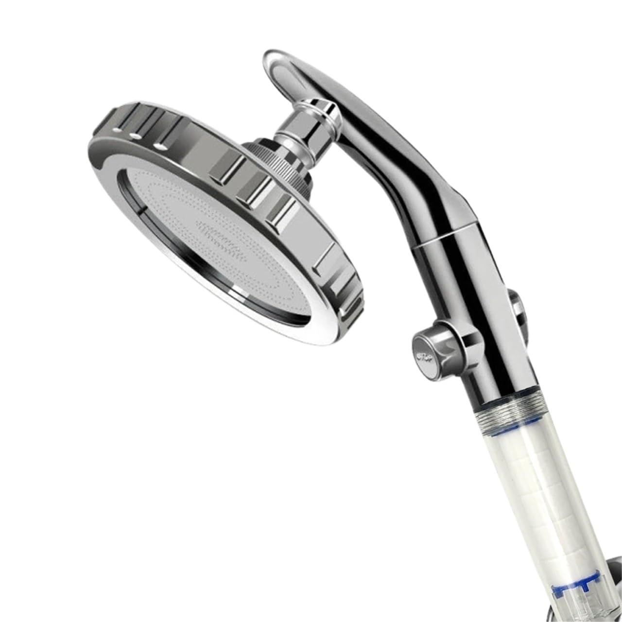 Soffione doccia, Soffione doccia a pioggia portatile con filtro multicolore(Transparent)