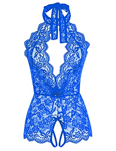 Image of Ababoon Women One Piece Lingerie Lace Sexy Baby Dolls Teddy Sleepwear