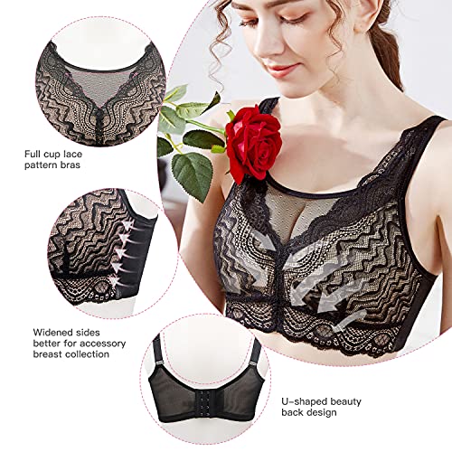 Post Mastectomy Bra for Women,Post Surgery Bra Pocket Bras Wireless Prosthetic Bras for Breast Prosthesis Breast Forms4