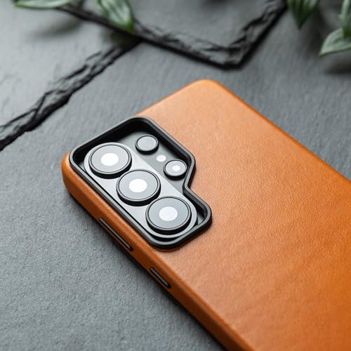Snakehive Leather Case for Samsung Galaxy S26 Ultra - Slim Protective Case - Wireless Charging/Qi2 Compatible - Tan by Snakehive - Used condition - Image 6