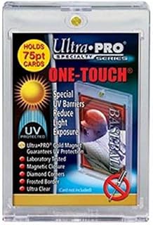 Ultra Pro 1X 75 PT UV One Touch Magnetic Holder for Premium Thickness Cards or Thick Jersey Card