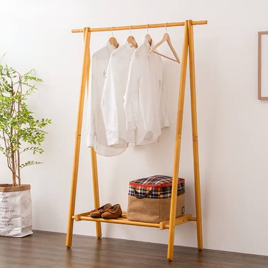 北欧 ナチュラル ウッド ポールハンガー ハンガーラック 衣類 収納 木製 洋服 北欧 ナチュラル ウッド ポールハンガー ハンガーラック 衣類