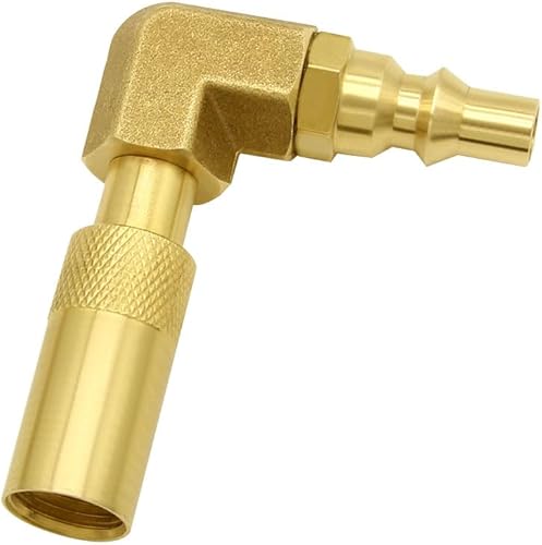 Miniatura 6 de Hooshing Adaptador de codo de conexión rápida RV de 14 de pulgada, ajuste de conversión de baja presión para Blackstone de 17 pulgadas y 22 pulgadas