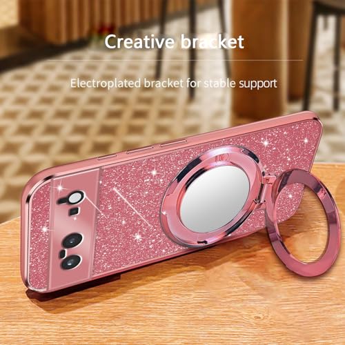 Coque Google Pixel 6 transparente avec cordon et anneau support anti-choc - 6