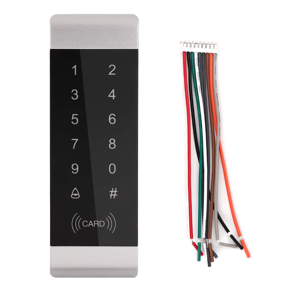 Access Control Reader, Proximity Door Access Control Reader, 26 bit Card Reader Door Entry Access Control System for Home Security System