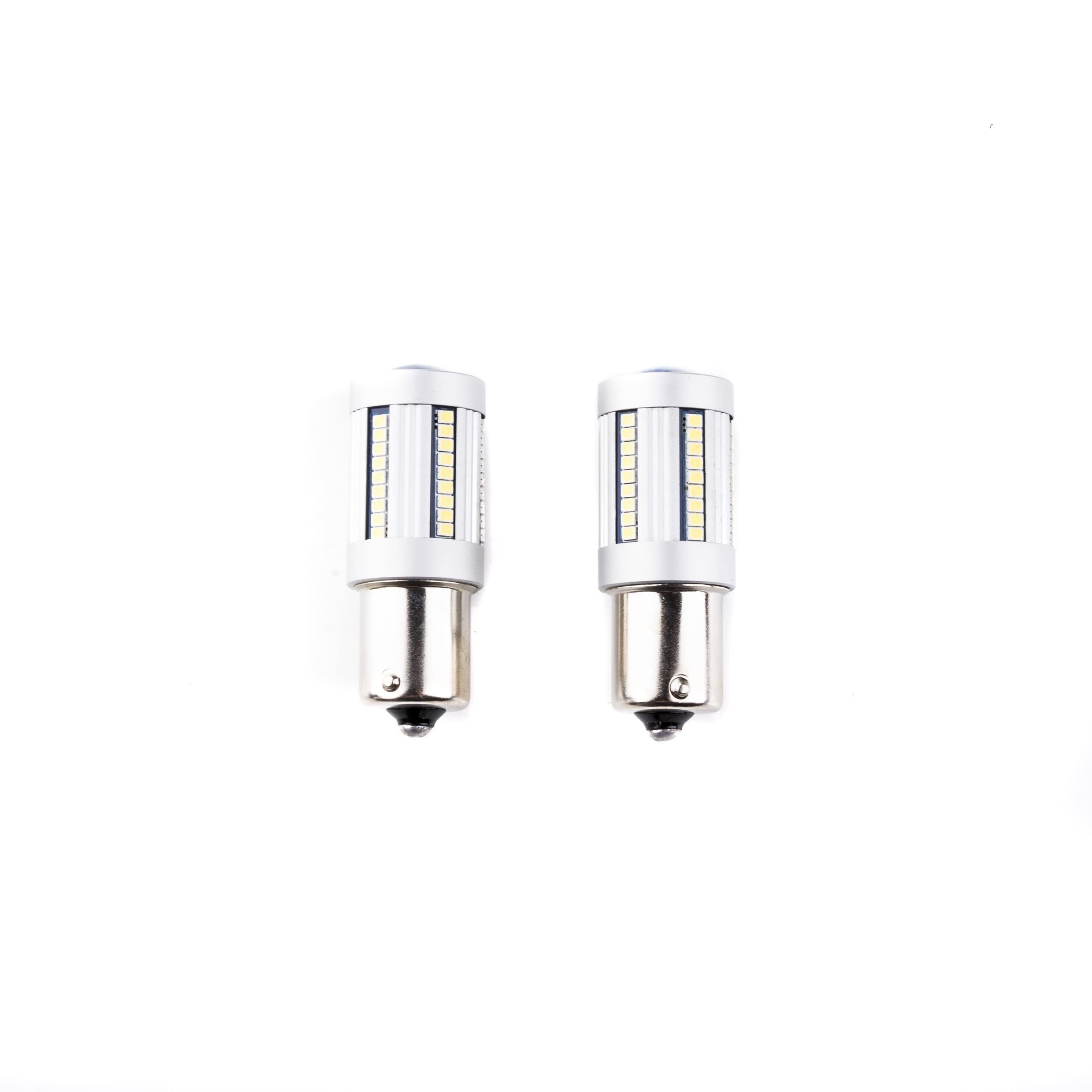 EinParts Żarówki LED P21W 12V 6000K (Biały Zimny), System CANBUS, Diody 66x SMD 2016, 2 Sztuki