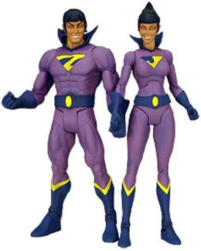 DC Universe Classics 2009 SDCC San Diego Comic-Con Exclusive Action Figure 2-Pack Wonder Twins (NO Gleek!)