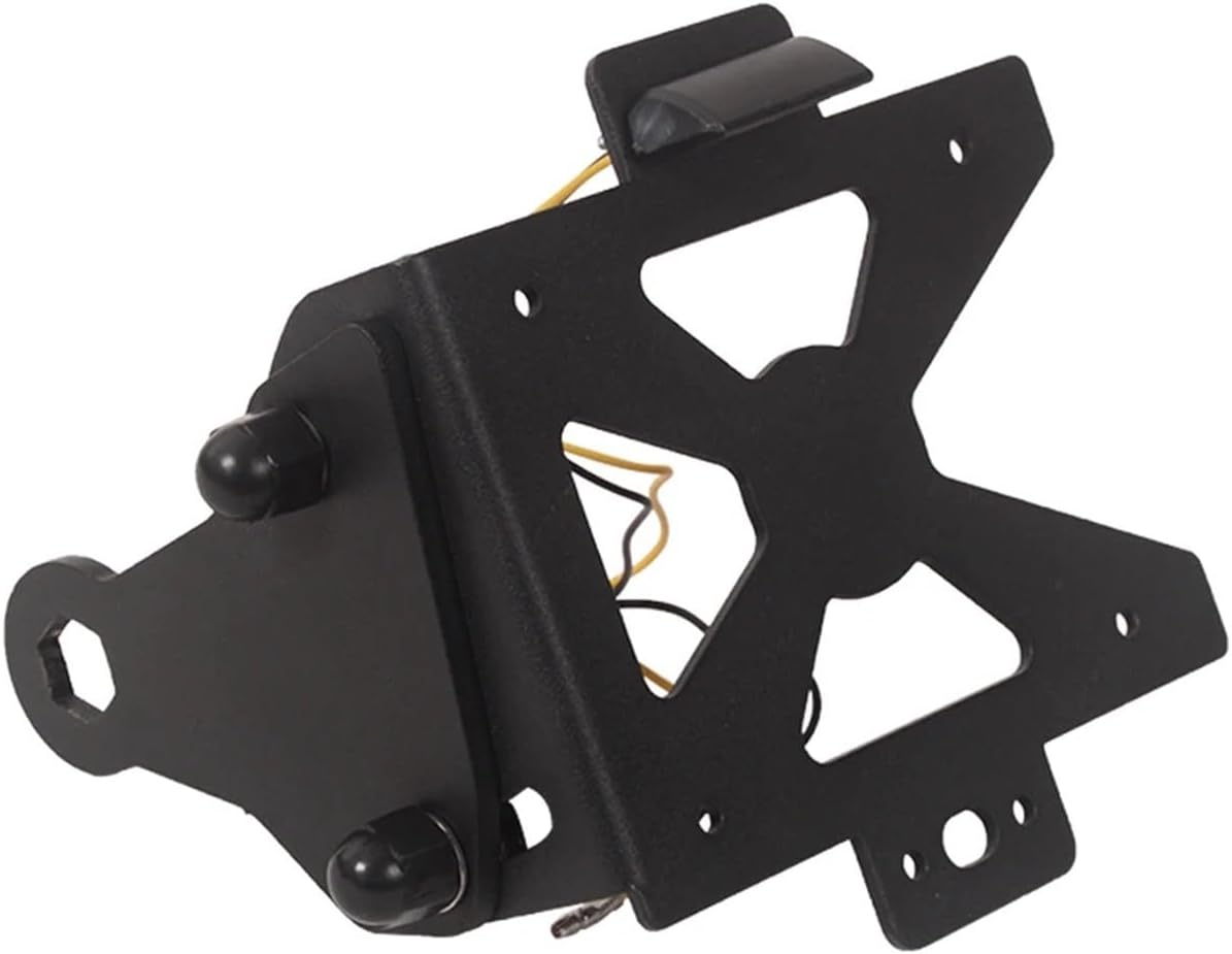 Fit For BMW K100 Cafe Racer Scrambler Motorcycle License Plate Holder Side Eliminator License Plate Frame With Light Motorcycle license plate holder