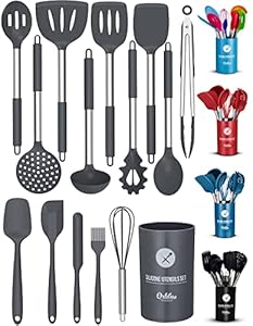 ORBLUE 14-tlg Silikon Küchenhelfer Set