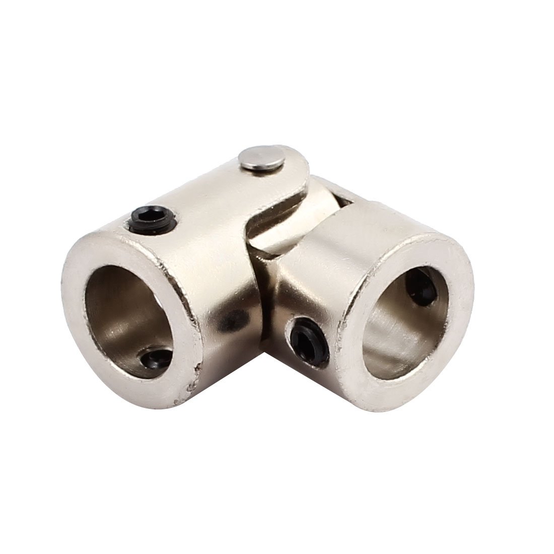 Aexit 10.0mm to Electrical equipment 10.0mm Inner Dia Rotatable Universal Metal U Joint Coupler 3pcs