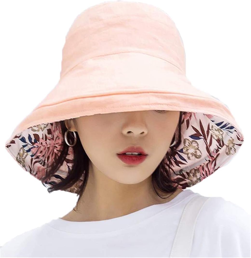 ベィジャン レディース 感謝価格 帽子 Uvカット バケットハット 折りたたみ 漁夫帽 日よけ帽子 遮光 春夏 大きいサイズ 紫外線対策 オシャレ 小颜効果 通気 麻綿混合 日焼け防止 つば広