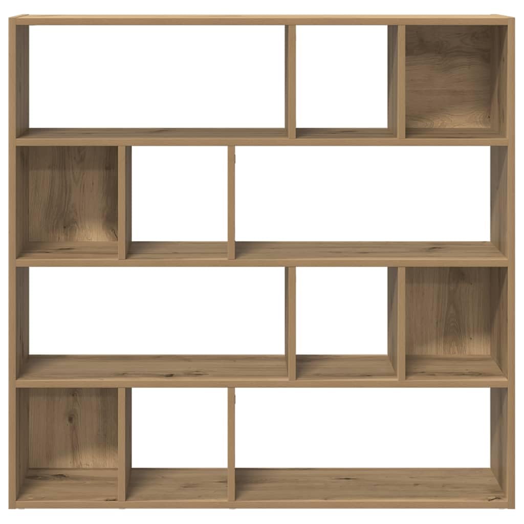 vidaXL Estantería/Divisor de Espacios Roble Artisan 105x24x102 cm, Separador de ambientes, estantería de Almacenamiento, Armario de Oficina