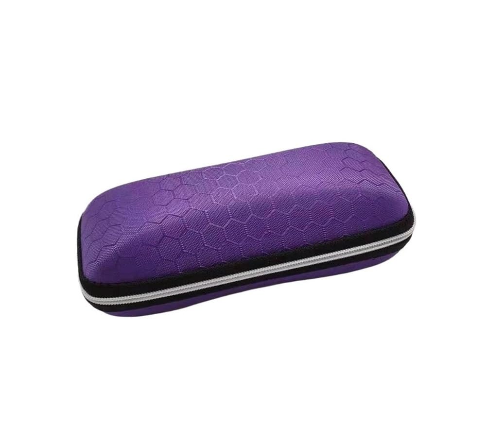 Amibvzhang Sunglasses Case With Fastener Durable Lightweight Travel Hard-shell Glasses Portable Hard EVA Zips For Cases Large Waterproof(A3)