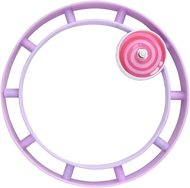 Drfeify Kids Rolling Train Track Toy, Children Tumble Train Track Toy Circle Track Toy Gift Interactive Creative Kids Clockwork Train Toy Set (#1) Clockwork toy