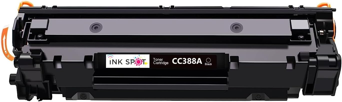 88A/CC388A Black Laser Toner Cartridge Compatible for HP LaserJet Printer M1136, MFP, P1007, P1106, P1108