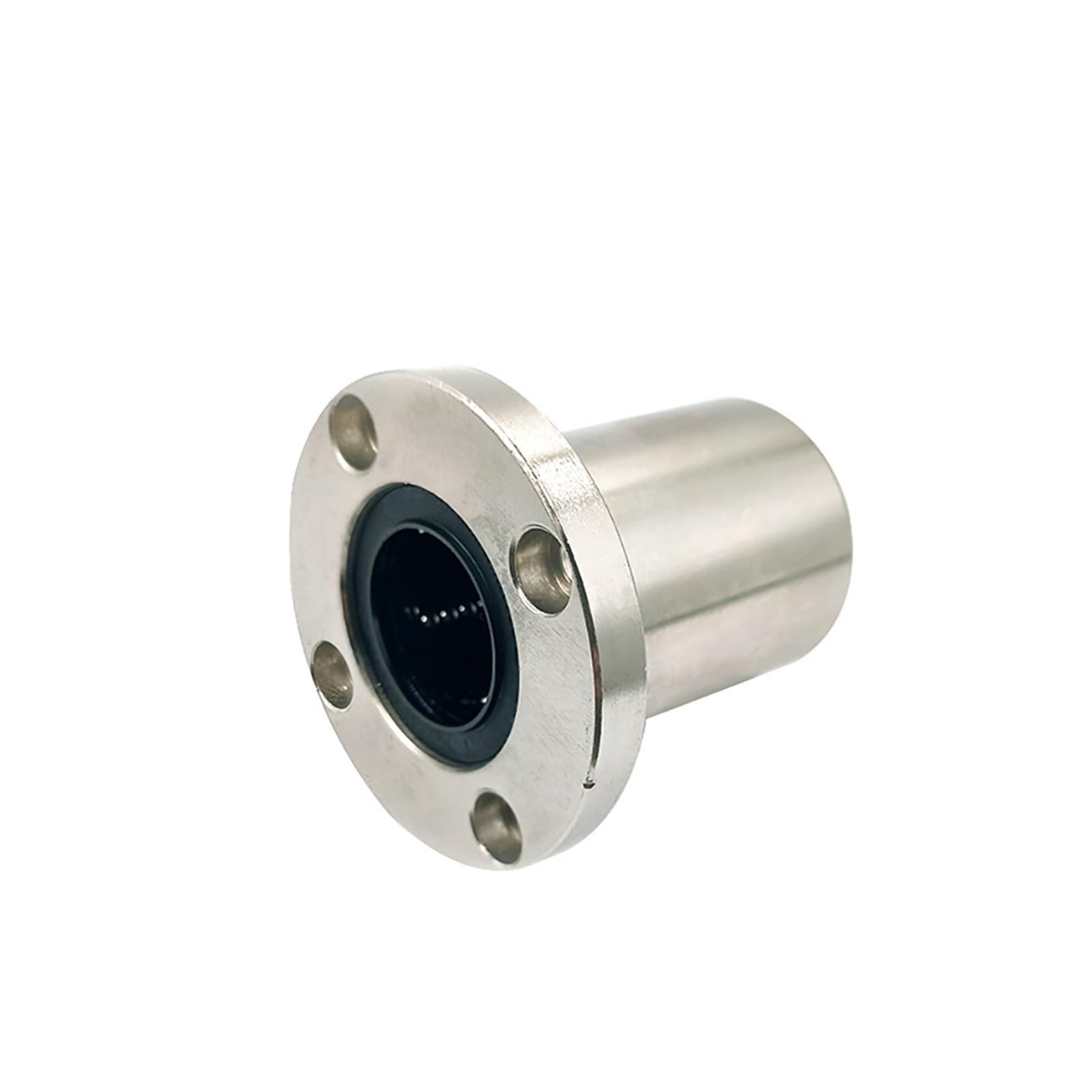 UAMOU 1pc LMF6UU LMKFUU LMF10UU LMF12UU LMF16UU LMF20UU LMF25UU Typ Nickel Überzug Flansch Linear Lager Fit for 3D Drucker linear Stange Cheerfully (Size : LMF25UU)