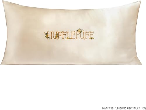 Vista 380 de Kitsch x Elf - Funda de almohada de satén con cremallera de tamaño queen/estándar, para el cabello y la piel, funda más suave que la seda, lavable a