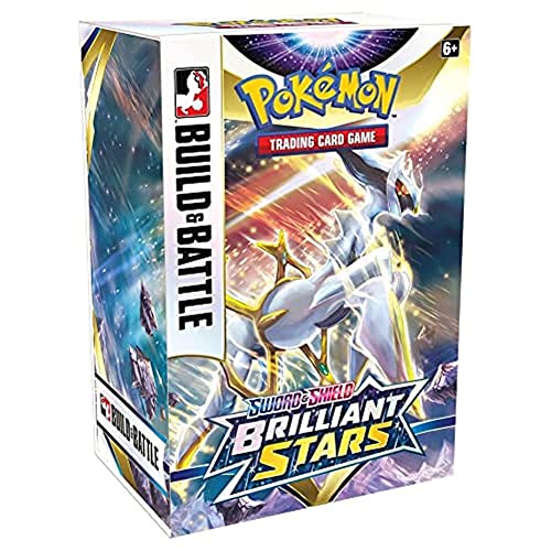 Pokemon Sword and Shield Brilliant Stars Build and Battle Box – 4 Booster Packs