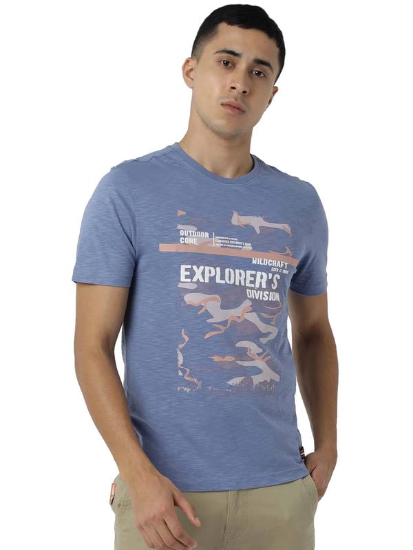 wildcraft Men's Solid Regular Fit Polo Shirt-picture-35
