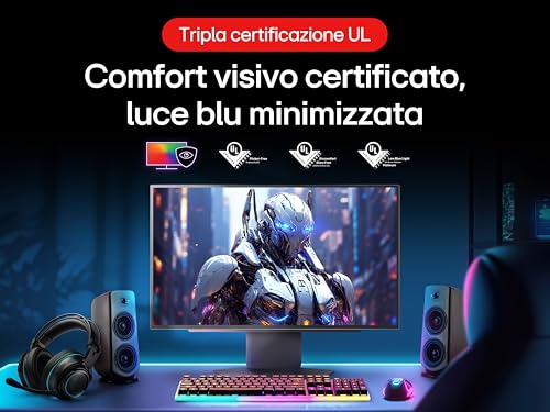 UltraGear OLED 27GX790A Monitor Gaming 27", QHD (2560x1440), OLED, 480Hz, 0,03ms (GtG), G-Sync, FreeSync Premium Pro, HDR True Black 400, HDMI 2.1, DisplayPort 2.1, Nero - Monitor - Immagine 5