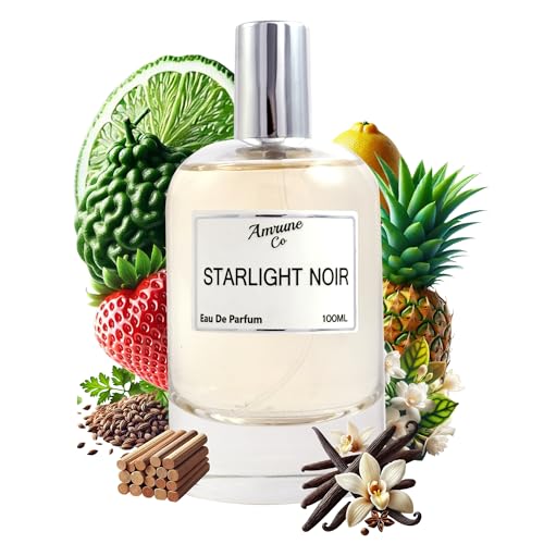 Image of Starlight Noir | Luxury Men Eau De Parfum | Citrus Fruity Vanilla | Perfume Spray for Man | Strong & Long Lasting Fragrance | Luxury Gift for Him | 100 ml