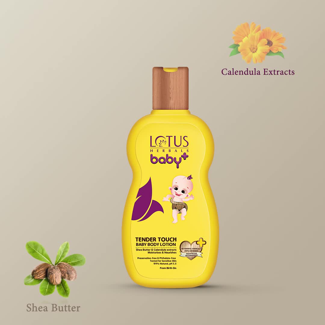 lotus baby lotion