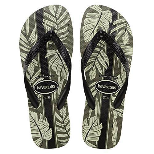 Chinelo Aloha, Havaianas, Masculino, Musgo, 35/36