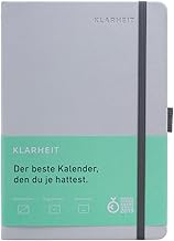 KLARHEIT 8 Produktivitätsplaner A5 – 6-Monats-System für Fokus, Zielsetzung & Stressabbau – Hardcover Notizbuch mit Vision-Action-Reflection Framework & Stifthalter, Made in Germany | Light