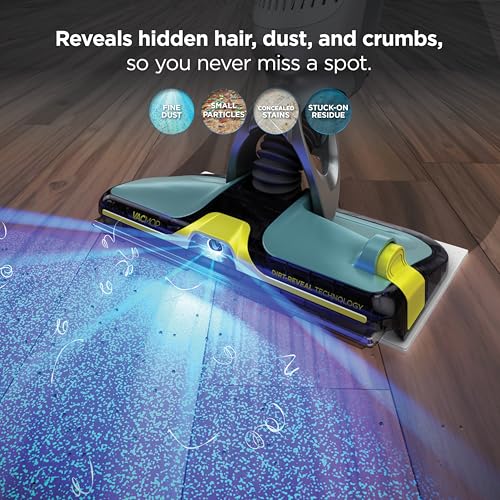 Image of Shark VACMOP Reveal NEW Cordless Hard Floor Cleaner, Vacuum & Spray Mop, Powerful Suction, Lightweight, Illumination Light, Includes 4 Disposable Pads, 12oz Pet Multi-Surface Cleaning Solution, VM401