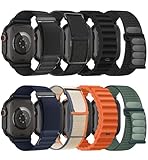 8 Pack Compatible with Apple Watch Ultra 3/2 Band 49mm 46mm 45mm 44mm 42mm Men Women,Breathable Trail Loop+Alpine Loop+Ocean+Nylon Sport Loop Band for iWatch Series 11/10/9/8/7/6/SE/5/4/3,Ultra 3 2 1