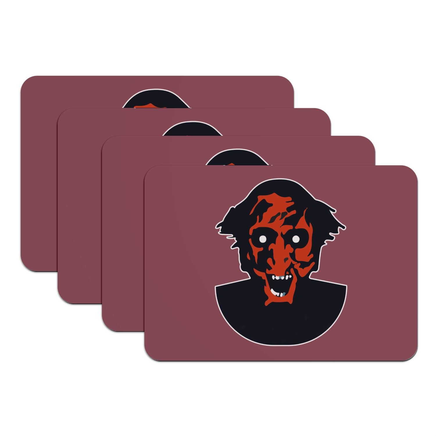 Sets de table monstre diabolique lavables pour protéger des taches