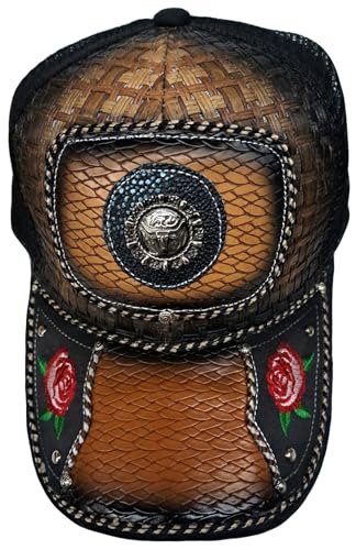 Casquette snapback western Modestone marron idéale pour vos festivals country outdoor