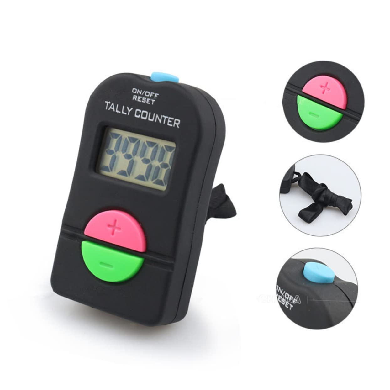 Garneck Led Digital Counter 4- Reversible Up/Down Counter Digital Money Count Countdown Timer Easy Install for Applications