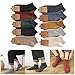 LOXGO 10 Pairs Casual Mens Cotton Short Tube Boat Socks Simple Solid Color Absorb Sweat Breathable Fashion Ankle Gifts Short For Men