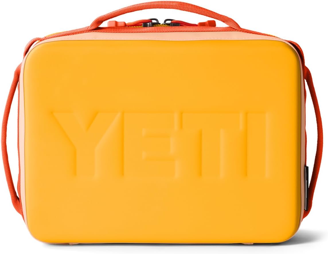 YETI Daytrip 5L Insulated Soft Cooler Lunch Box, Peach/Beekeeper