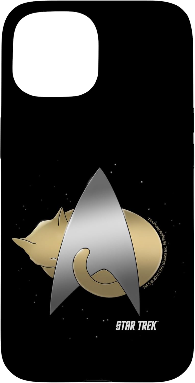 Star Trek: The Next Generation Cat Badge Case for iPhone 14 Plus