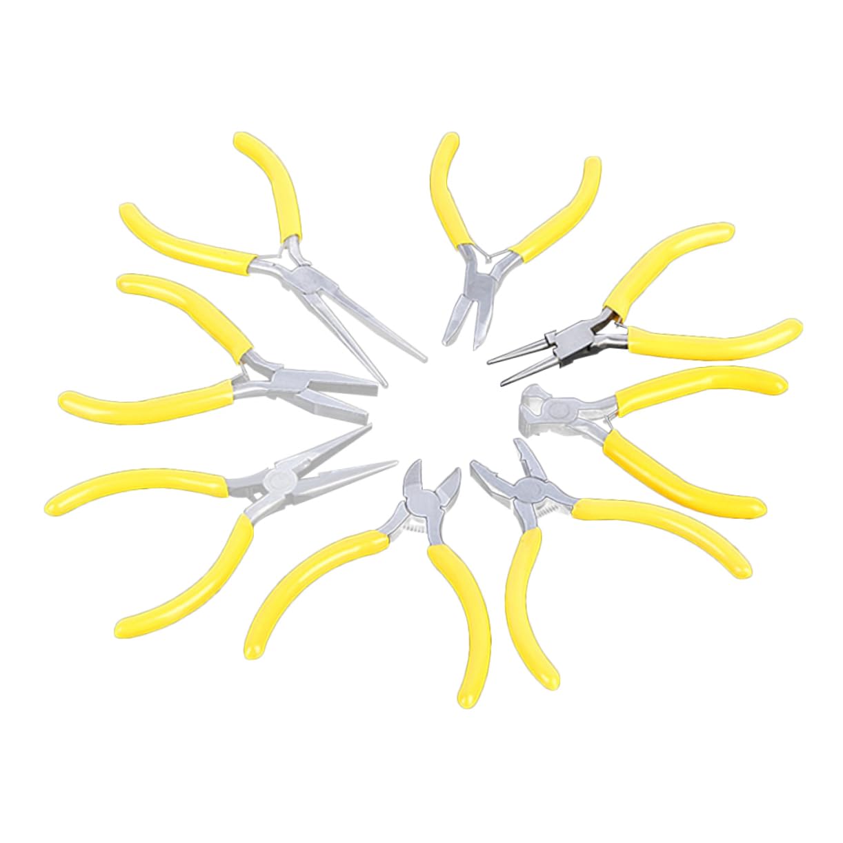 Mini Alicates de 5 Pulgadas para Joyería Diy, 8 Piezas