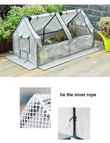 Serre d'extérieur étanche de jardin avec portes zippées - 5