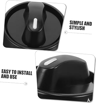 4 Pack Gas Stove Knobs Replacement for Cooktop and Gas Range