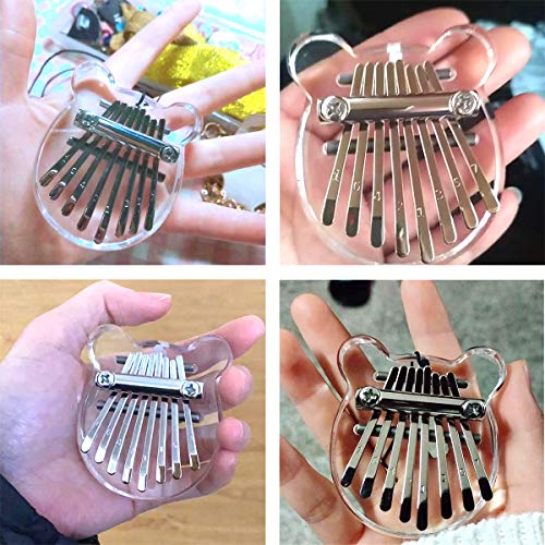 Mini kalimba portable à 8 touches pour enfants, adultes, débutants et amateurs de musique - Les Beatles, Paul McCartney, John Lennon, RIngo Starr, George Harrison Mini kalimba portable à 8 touches pour enfants, adultes, débutants et amateurs de musique – Image 8
