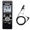 Olympus WS-853 Dikitiergerät 8 GB Speicher, USB-Anschluss inklusive Ni-MH Akku + Olympus ME-15 Ansteckmikrofon (geeignet…