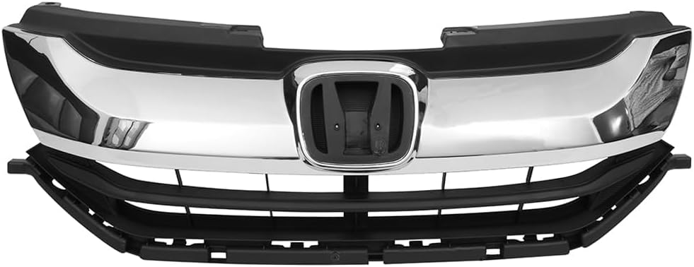 Front Grill With Crome Detailings 2014 To 2017 For City Type-7 Silver Black