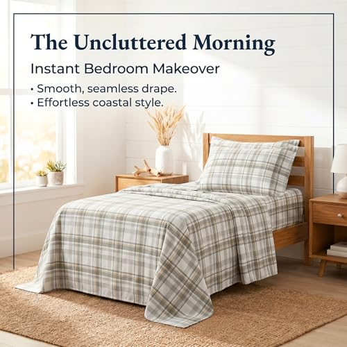 Image of Chaps Twin Size Sheet & Pillowcase Sets- 6 Piece, Deep Pocket, Wrinkle Free