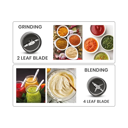 Image of Ultron Nutri Blender Juicer Mixer Grinders Vita Blend 500W 2J 2 Years Warranty For Smoothie | Juicing | Blending | Mixing (Grey)